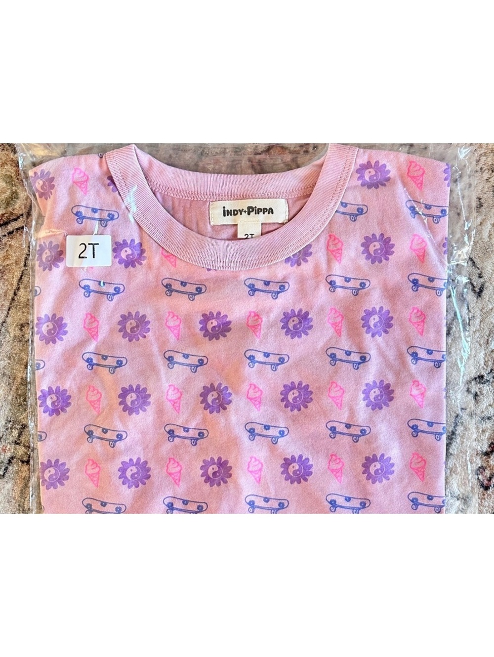 Indy & Pippa Tropical Skate Daydreamer Set Sz 2T